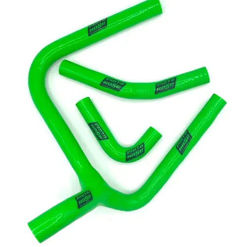 KX250F 2020 Silicone Y Radiator Hose Blue 23-328YB