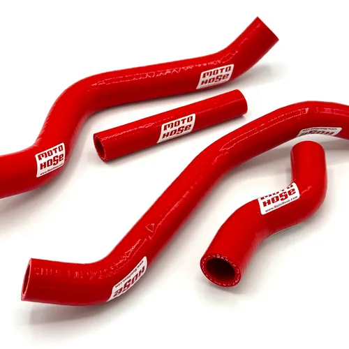 Yamaha YZ250F 2024 - 2025 Silicone Radiator Hose Kit Red 23-223R