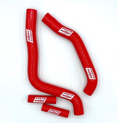 Kaw KX125 2004-2005 Silicone Radiator Hose Red 23-33R