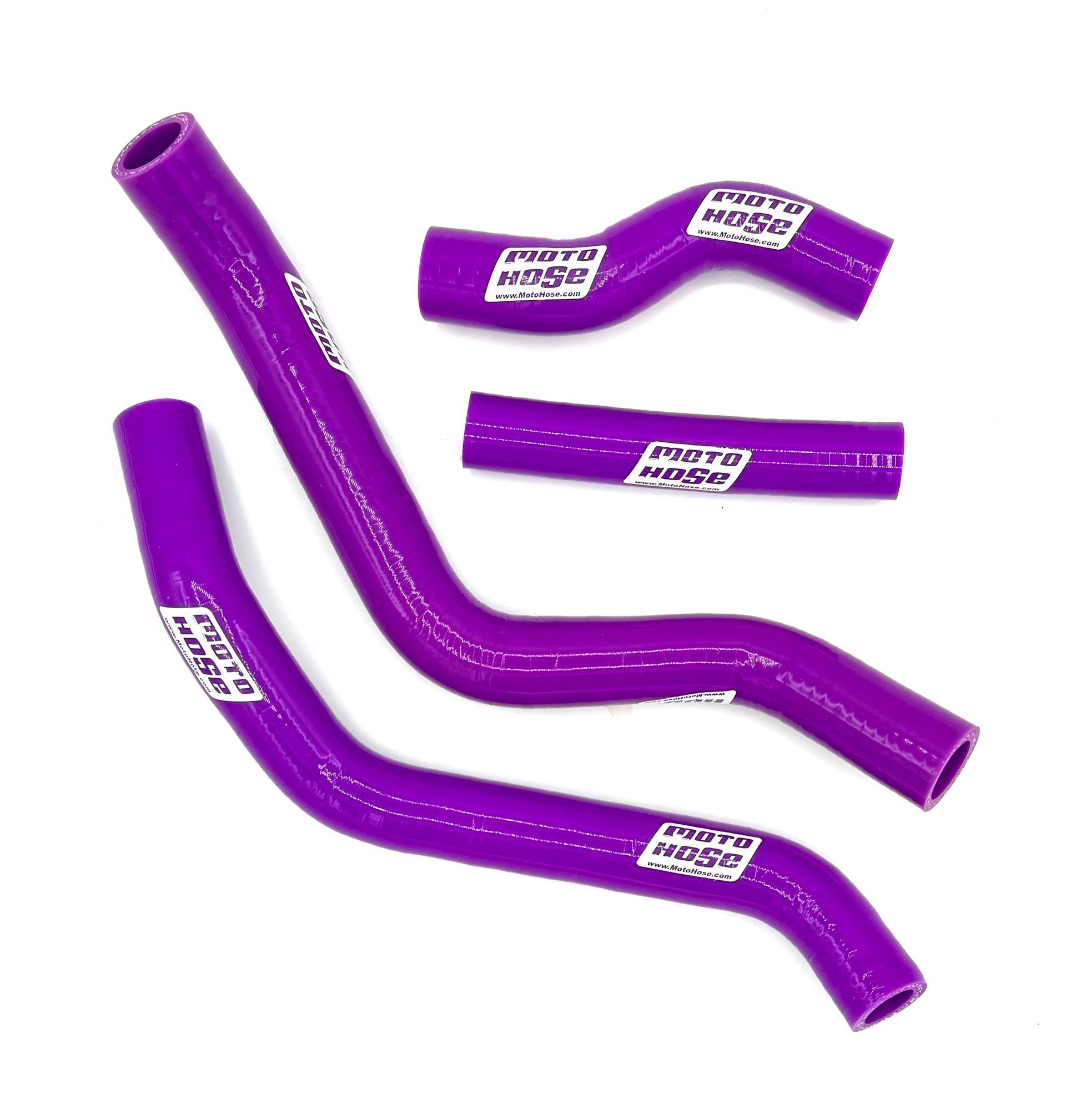 Yamaha YZ250F 2024 - 2026 Silicone Radiator Hose Kit Purple 23-223PU