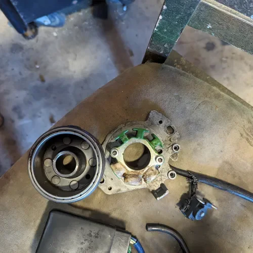 1992 Honda Cr250 Complete Electronics System And Flywheel. 