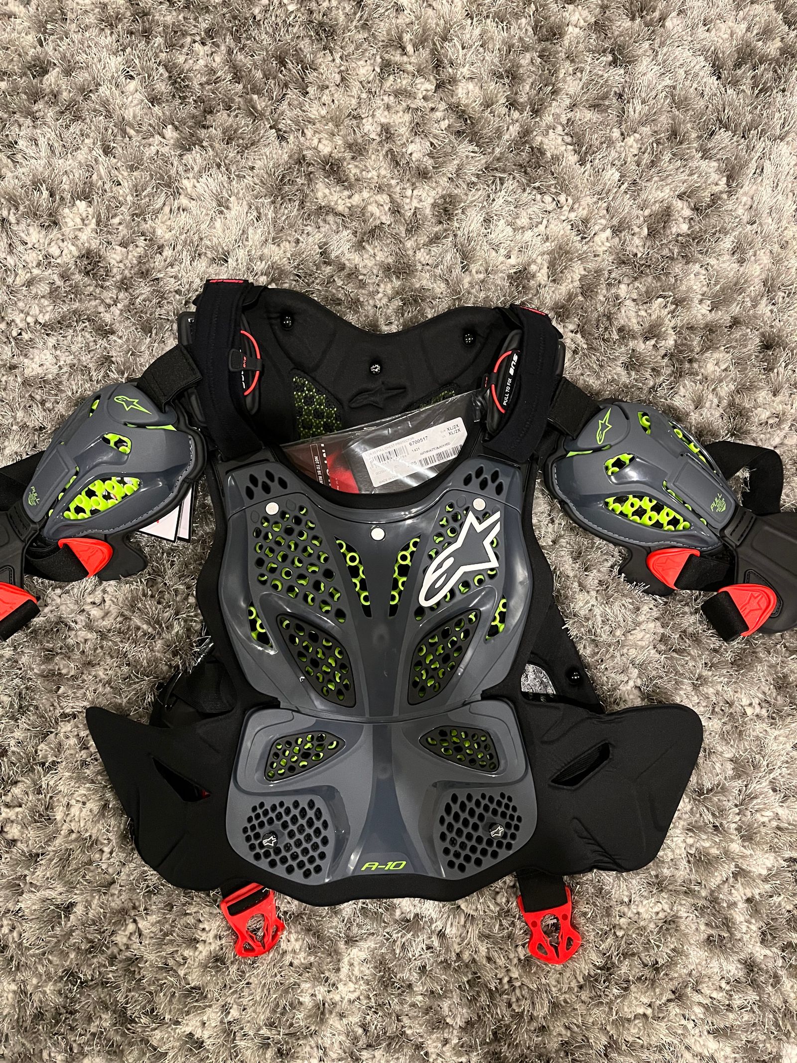 Pettorina motocross a-10 full chest protector