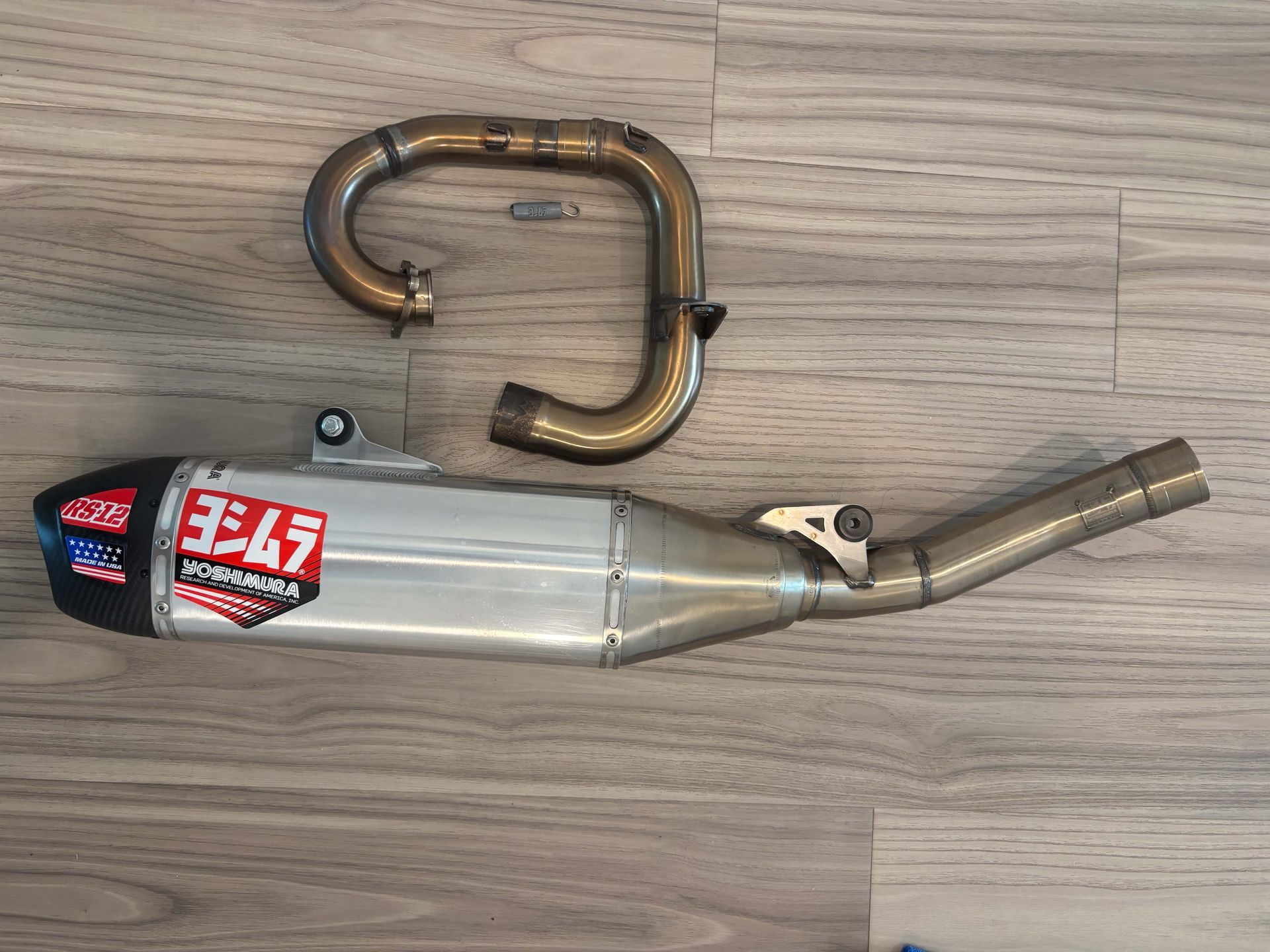 Yoshimura RS-12 Stainless Full Exhaust System Yamaha YZ450F 2023-2025