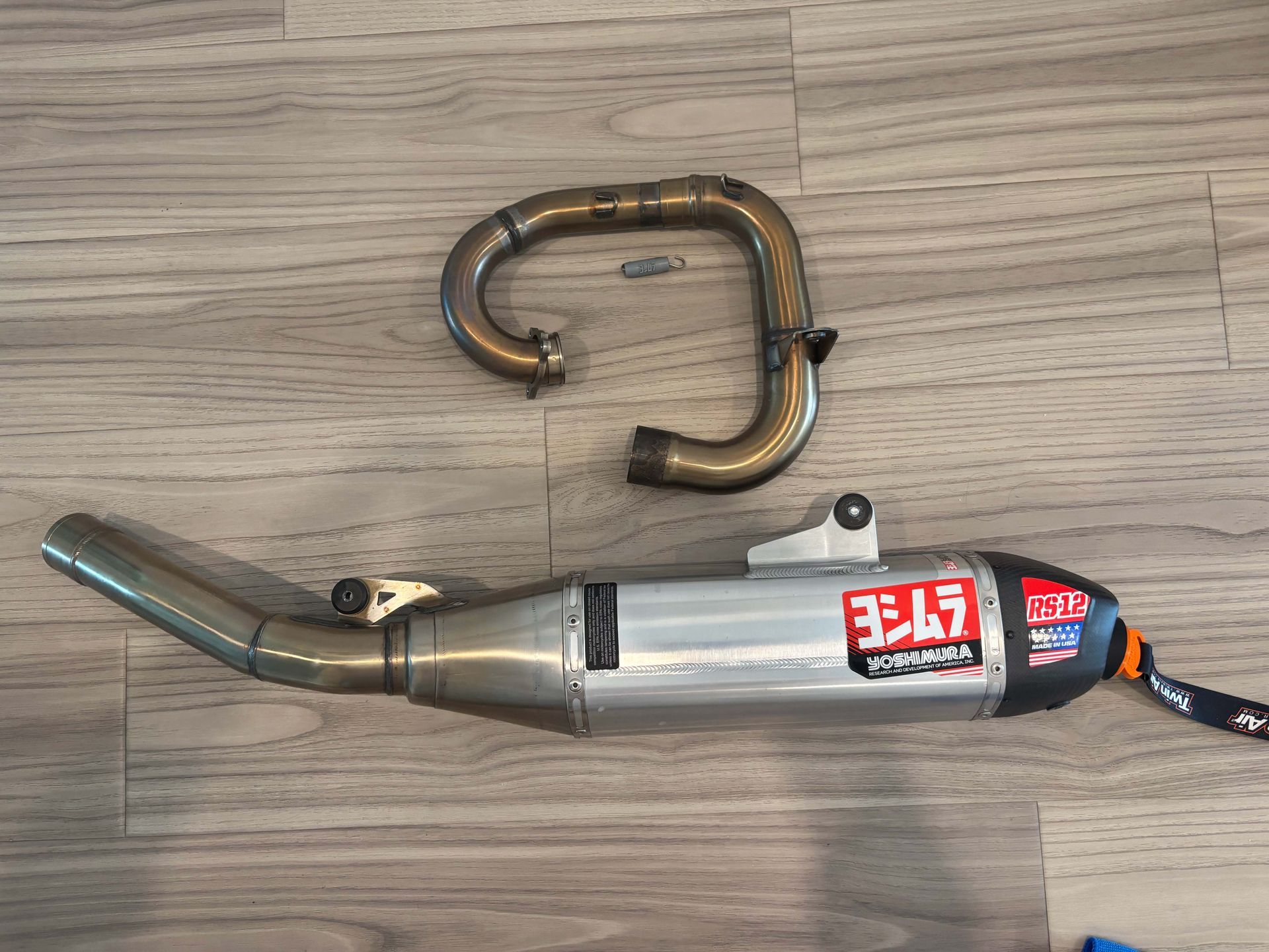 Yoshimura RS-12 Stainless Full Exhaust System Yamaha YZ450F 2023-2025