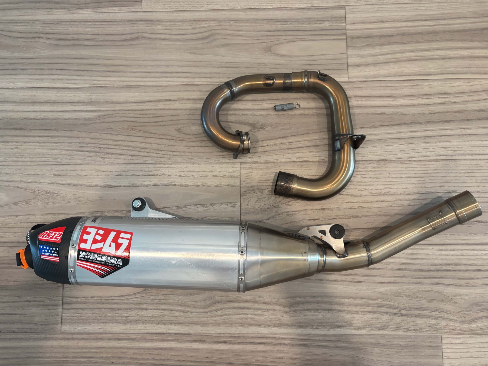 Yoshimura RS-12 Stainless Full Exhaust System Yamaha YZ450F 2023-2025