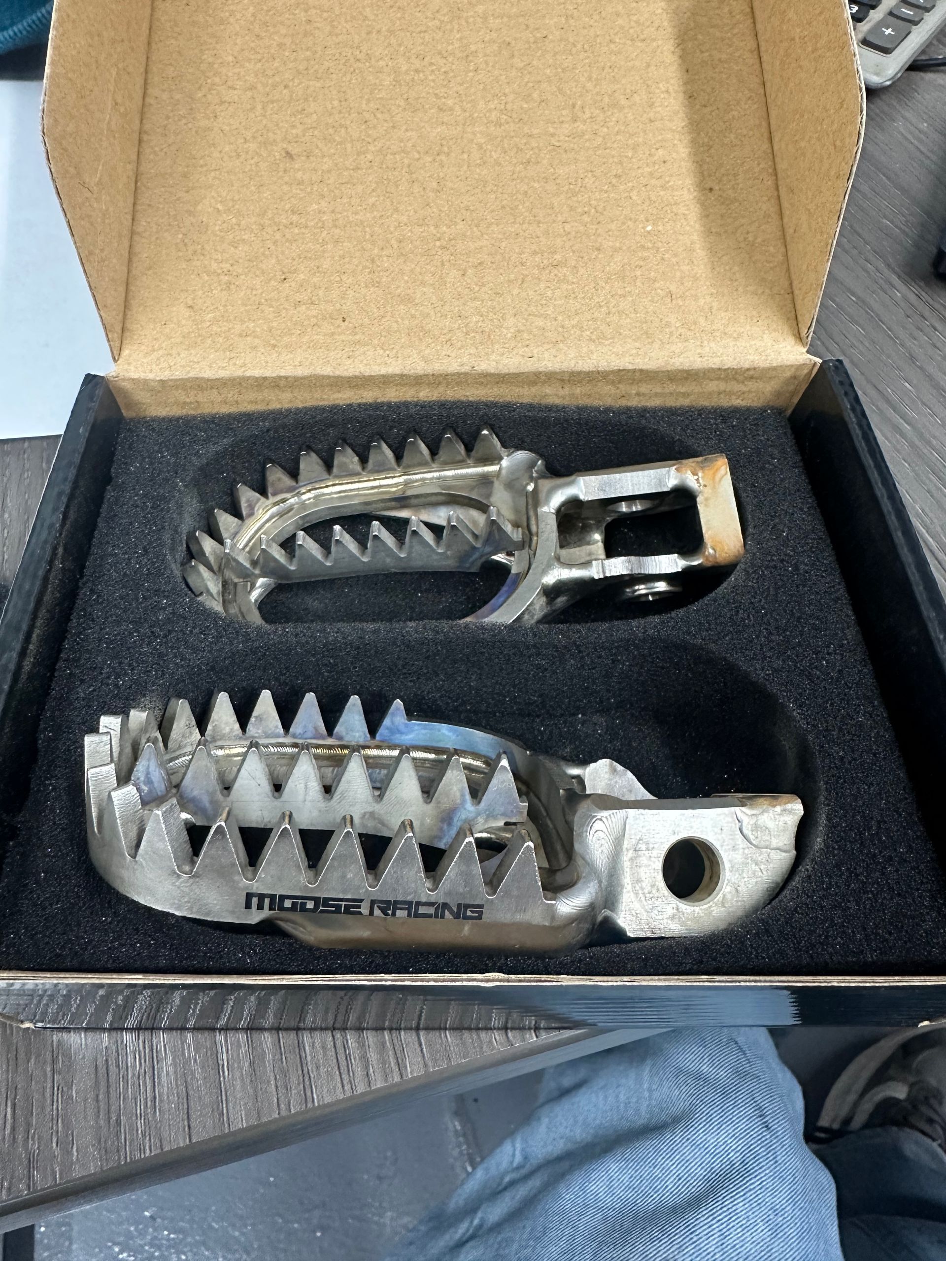 Moose Racing Titanium Pegs Ktm/husky/gasgas