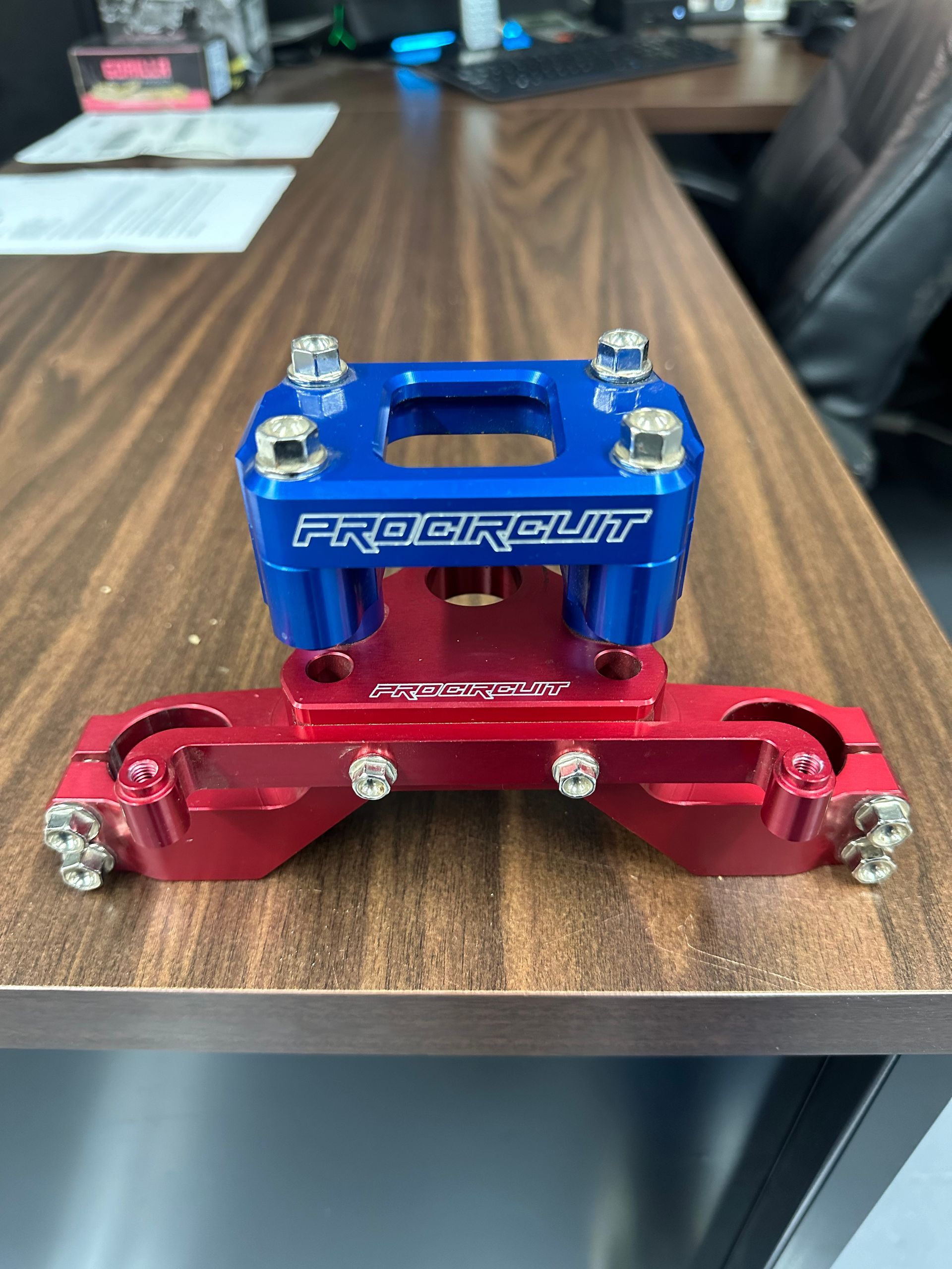 19-26 
Crf110 Pro Circuit Triple clamp