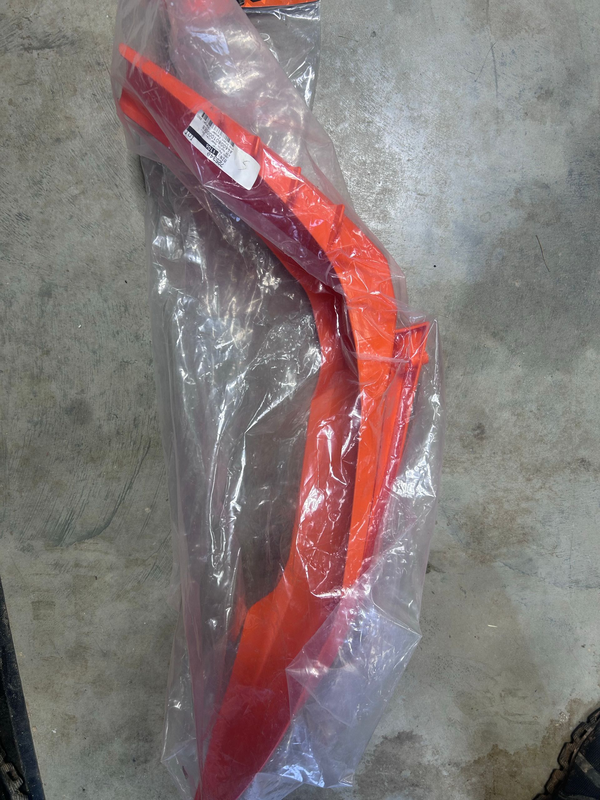 Ktm front fender