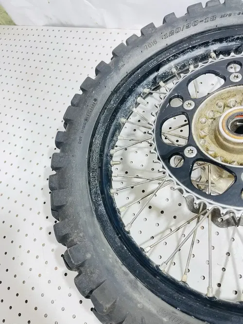 2021 Husqvarna FX 450 FE TE TC - OEM DID Dirtstar 18" Rear Wheel - *NEEDS TUBE*