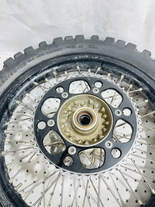 2021 Husqvarna FX 450 FE TE TC - OEM DID Dirtstar 18" Rear Wheel - *NEEDS TUBE*
