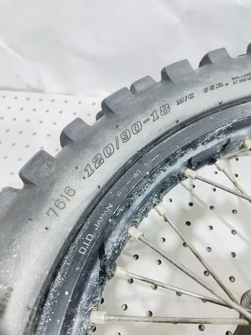 2021 Husqvarna FX 450 FE TE TC - OEM DID Dirtstar 18" Rear Wheel - *NEEDS TUBE*