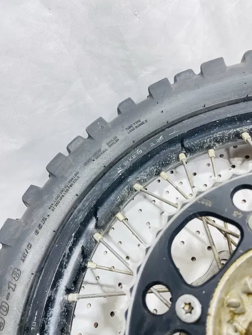 2021 Husqvarna FX 450 FE TE TC - OEM DID Dirtstar 18" Rear Wheel - *NEEDS TUBE*