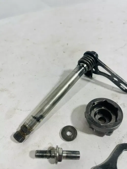 2014 kawasaki kx250f Kx 250 F OEM Shift Shaft Gear Drum Complete 13161-0066