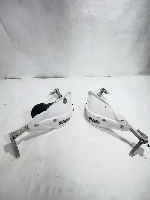 2008 Husqvarna TE250 TE 250 310 450 - Cyra Handguards/Barkbusters White W/Mirror