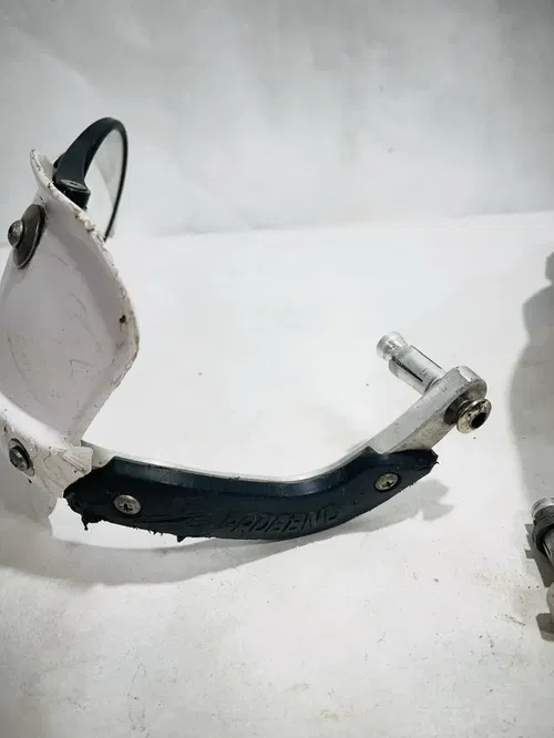 2008 Husqvarna TE250 TE 250 310 450 - Cyra Handguards/Barkbusters White W/Mirror