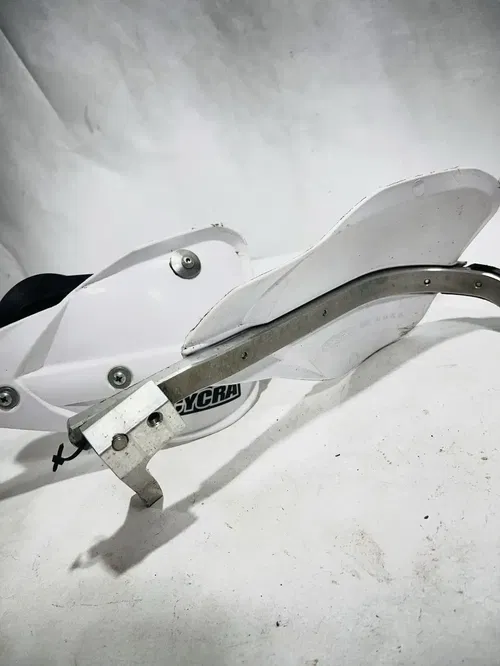 2008 Husqvarna TE250 TE 250 310 450 - Cyra Handguards/Barkbusters White W/Mirror