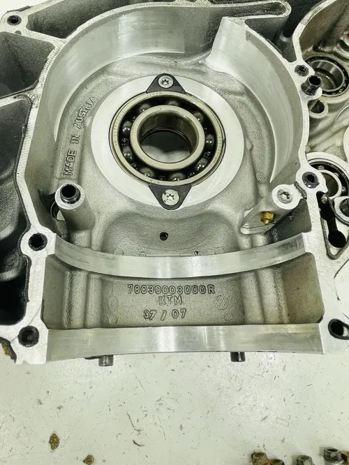 2008 KTM 450 EXC-R - OEM Left Side Case Half Crankcase Crank Case - 78030003000