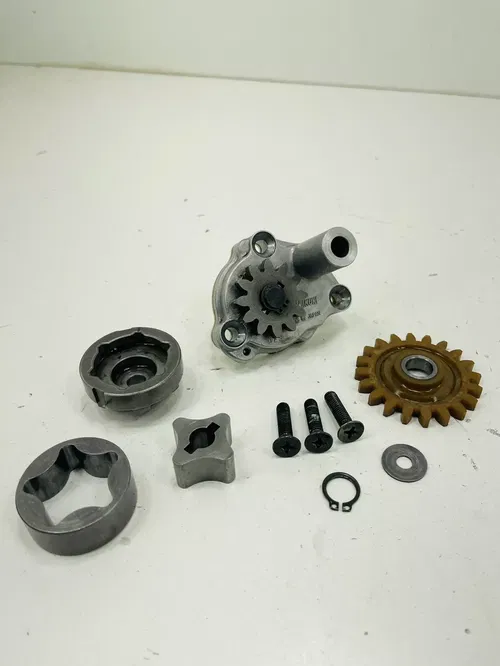 Suzuki DRZ400E - Stock Engine Oil Pump Assembly - 2001 DRZ 400 OEM