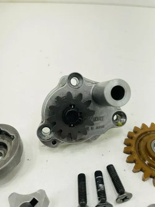 Suzuki DRZ400E - Stock Engine Oil Pump Assembly - 2001 DRZ 400 OEM