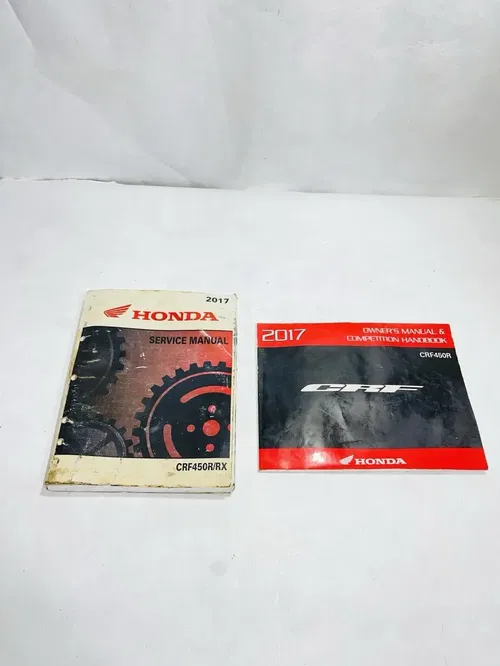 Owners Manual 2017 CRF450R RX OEM Genuine Honda Operators Book/ Manual 31MKE800