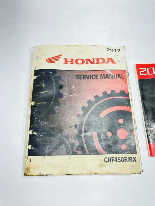 Owners Manual 2017 CRF450R RX OEM Genuine Honda Operators Book/ Manual 31MKE800