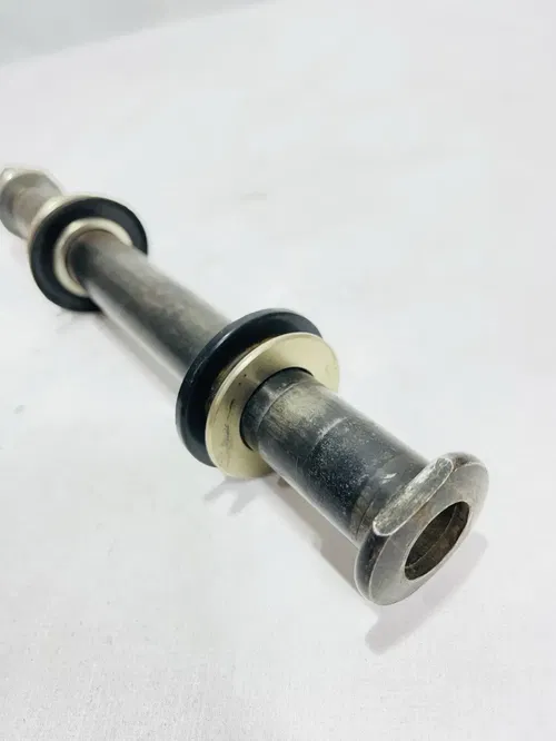 Kawasaki KX250F - Stock Rear Wheel Axle Spindle Bolt w/ Spacers -2012 KX 250 OEM
