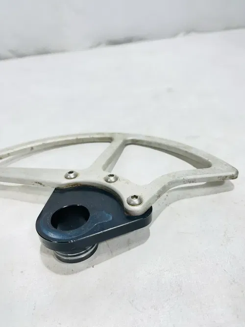 2008 Husqvarna TE250 TE450 - Front Brake Rotor Guard Protector - Aluminum Guard