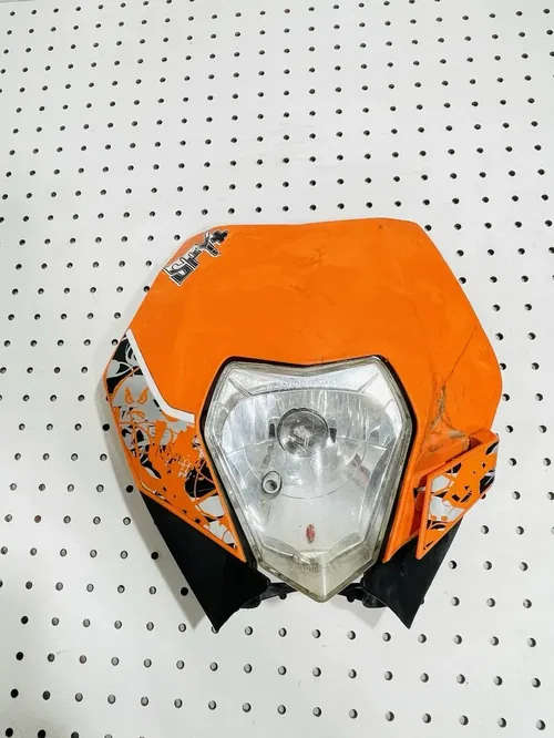 Headlight Lead Lamp Mask Cowl - KTM 450 EXC-R 2008 08-11 250 690 530 *NEEDS WORK
