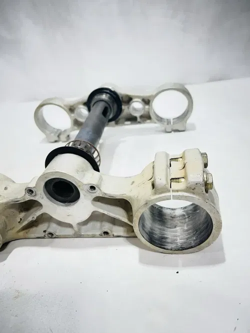 2008 Husqvarna TE250 / TE 250 OEM Triple Tree Clamp Steering Stem - NEED BEARING