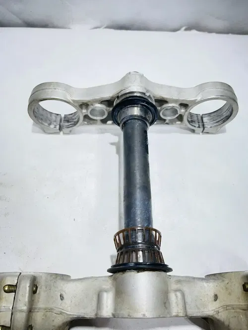2008 Husqvarna TE250 / TE 250 OEM Triple Tree Clamp Steering Stem - NEED BEARING