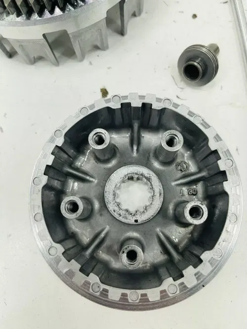 06 Kawasaki KX250F Clutch Kit Basket Assembly Inner Outer Hub Set  2006-2008 OEM