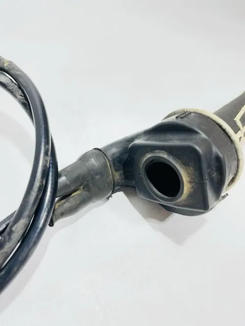 Kawasaki KX250F - Throttle Housing Tube w/ Cables - 2012 KX 250F OEM