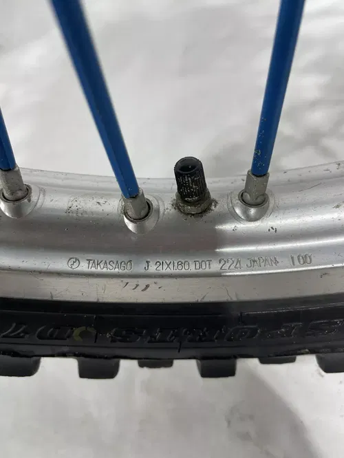 2002 YAMAHA YZ125 YZ250 YZ250F YZ400F YZ426F FRONT WHEEL  Oem 21-1.60 #3