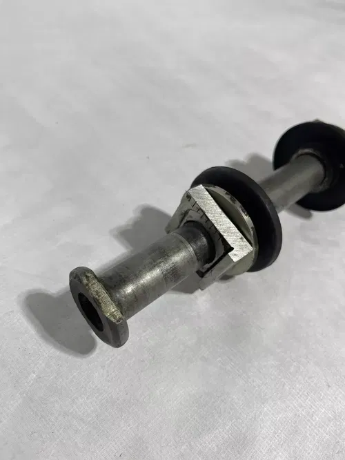 Yamaha 2002 YZ426F Rear Wheel Axle Bolt Nut Adjuster Blocks Oem #2