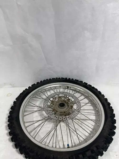 2005 05 YAMAHA YZ250F YZ 250F FRONT WHEEL RIM TIRE HUB SPOKES Oem 21’’