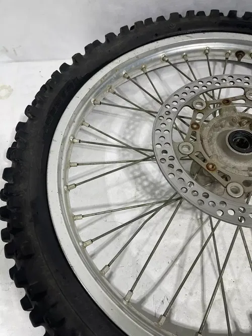 2005 05 YAMAHA YZ250F YZ 250F FRONT WHEEL RIM TIRE HUB SPOKES Oem 21’’