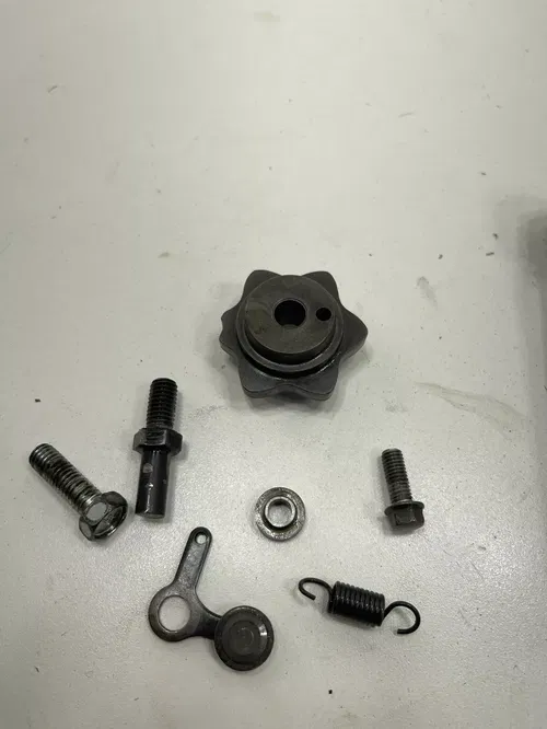1997 OEM kawasaki kx 80 Kx80 shift shaft Assembly W/ Drum Complete 91-97