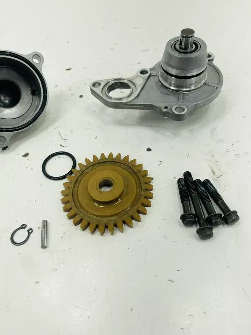 Suzuki DRZ400SM - Engine Coolant Water Pump Kit w/ Cover - 2006 DRZ 400 SM OEM