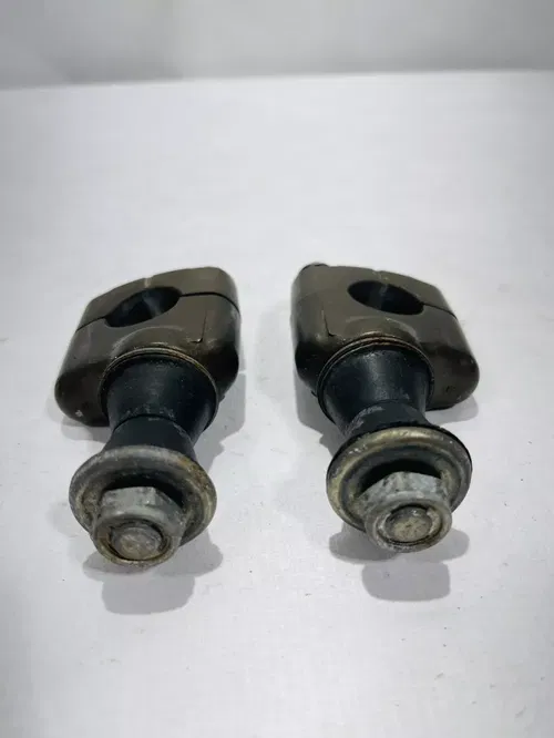 2006 Kawasaki Kx250f Kx450f OEM Handlebar Clamps ( Stock Bar Clamps ) 06