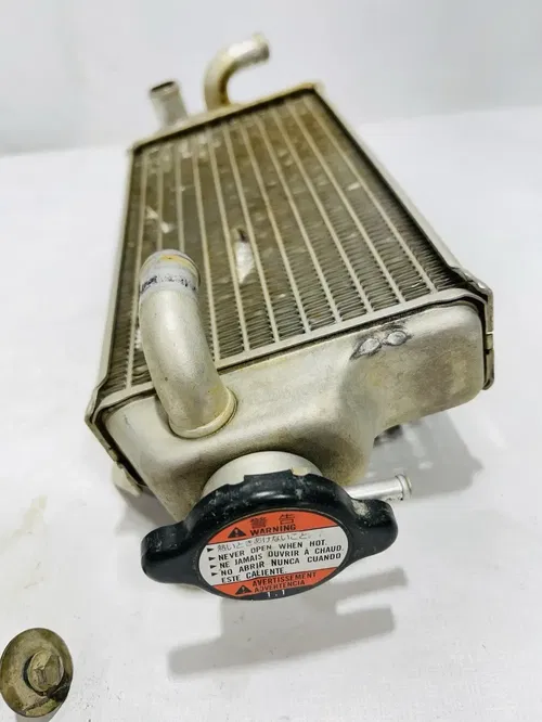 2011 Suzuki RMZ250 - OEM Right Side Radiator  RM-Z 250 (Stock Fill Side)