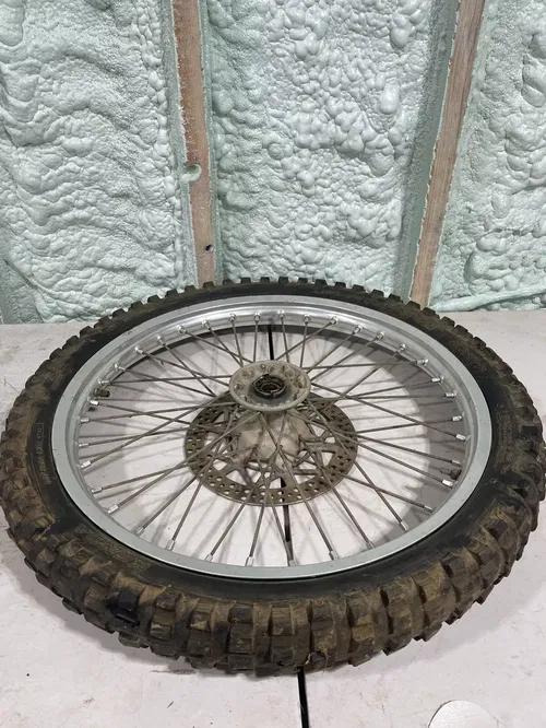 1999 Yamaha WR400F - OEM FRONT WHEEL RIM HUB Assembly- Stock Wr 400 Wheel W/Disc