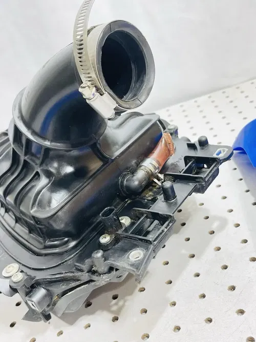 Yamaha YZ450F - Stock Air Filter Box Airbox w/ Intake Boot - 2011 YZ 450F OEM