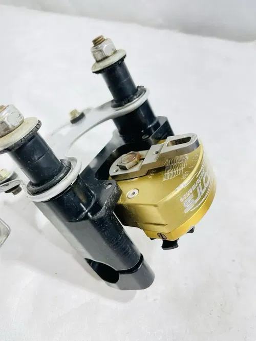 2008 Husqvarna TE250 TE 250 Scotts Steering Stabilizer Clamps Bar Clamp 0514 369