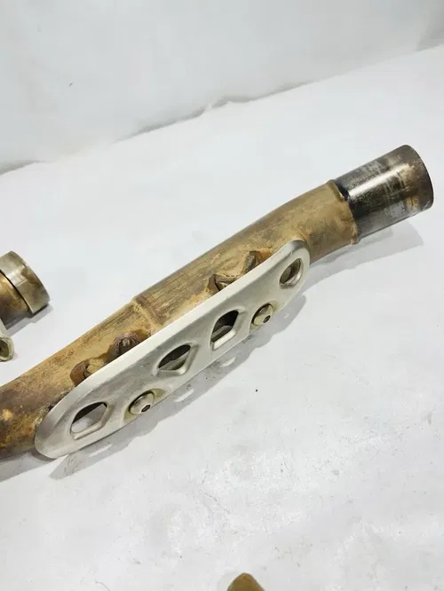 11-13 2011 RMZ250 RMZ 250 - OEM Header Exhaust Pipe Muffler 14150-49H20