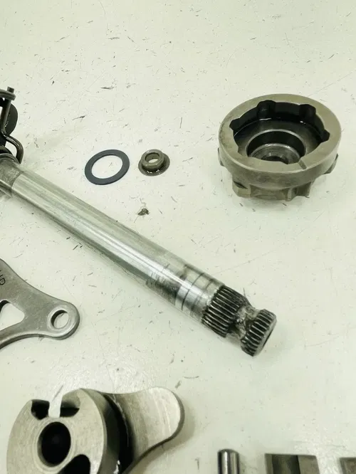 2005 Honda Crf450x - OEM Shifter Shift Shaft Drum W/Parts - Stock Crf 450