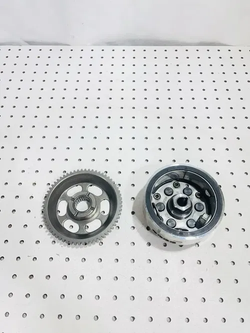 Suzuki DRZ400S - Stock Flywheel w/ Oneway Starter Gear - 2005 DRZ 400 OEM