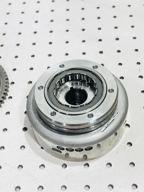 Suzuki DRZ400S - Stock Flywheel w/ Oneway Starter Gear - 2005 DRZ 400 OEM