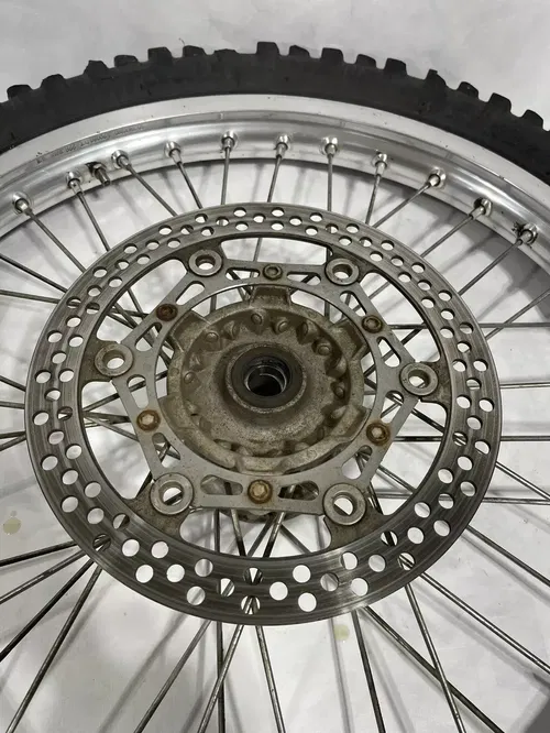 Yamaha 426 YZ YZ426F YZ426 Front Wheel Rim 2002 Oem #2
