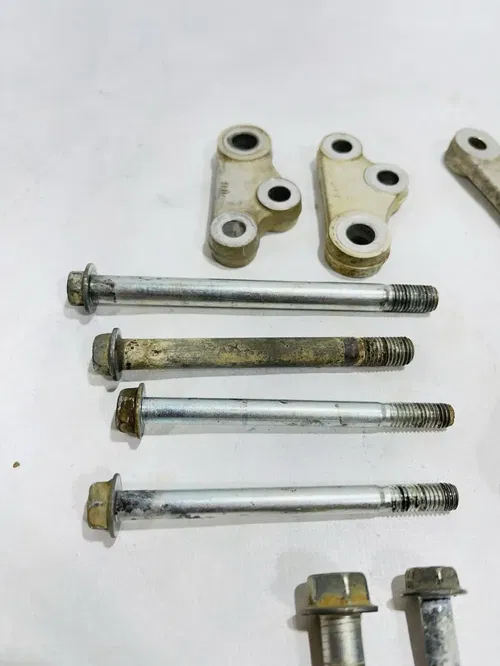 Suzuki RMZ250 - Stock Engine Motor Mounts Hangers Bolts Set - 2011 RM-Z 250 OEM