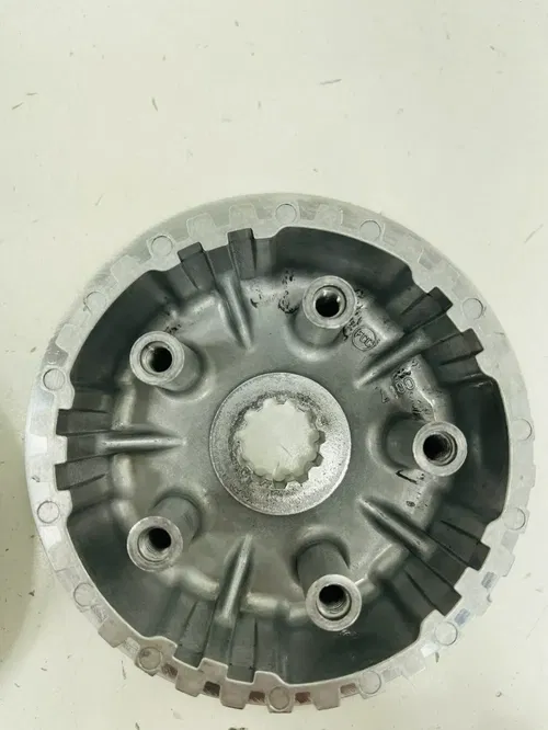 OEM 2007 KAWASAKI KX250F KX CLUTCH BASKET INNER HUB PRESSURE PLATE DISCS KIT